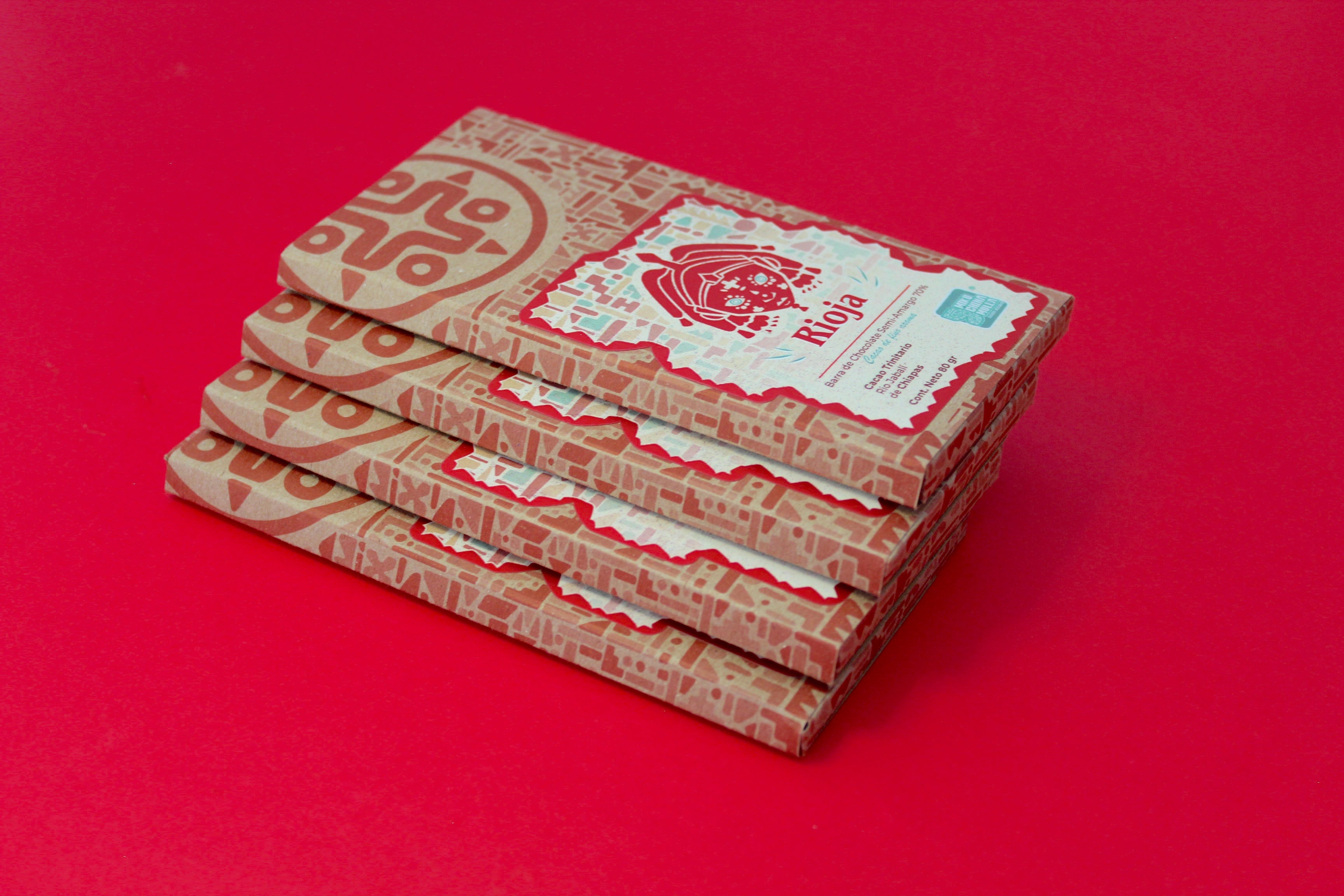 Chocolate semi amargo al 70% cacao trinitario de Comalcalco Tabasco