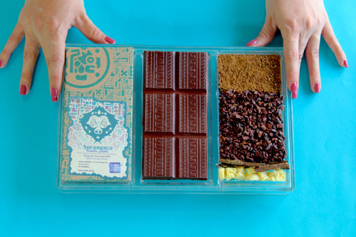 Chocolate al 60% cacao nativo de real Soconusco infusionado con vainilla Oaxaqueña